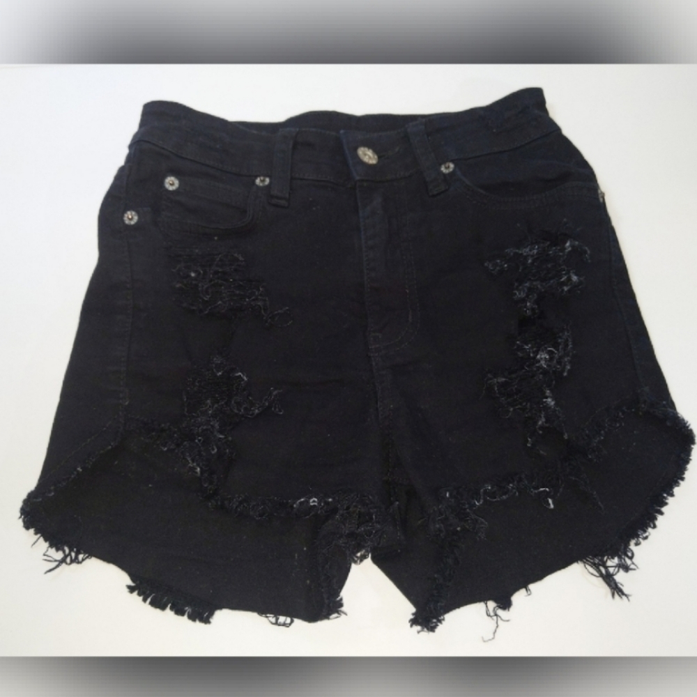 Carmar Jean Shorts - Frayed - Black - Sz

00

$25